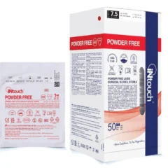 INtouch Natural toimenpidekäsine S lateksi puuteriton steriili 50pr