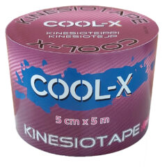 Cool-X Kinesioteippi Pinkki 5 cm X 5 m