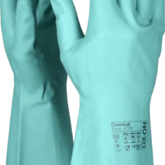 OX-ON Chemical Basic koko 9/L Elintarvikehyväksytty kemikaalisuojakäsine 12 paria
