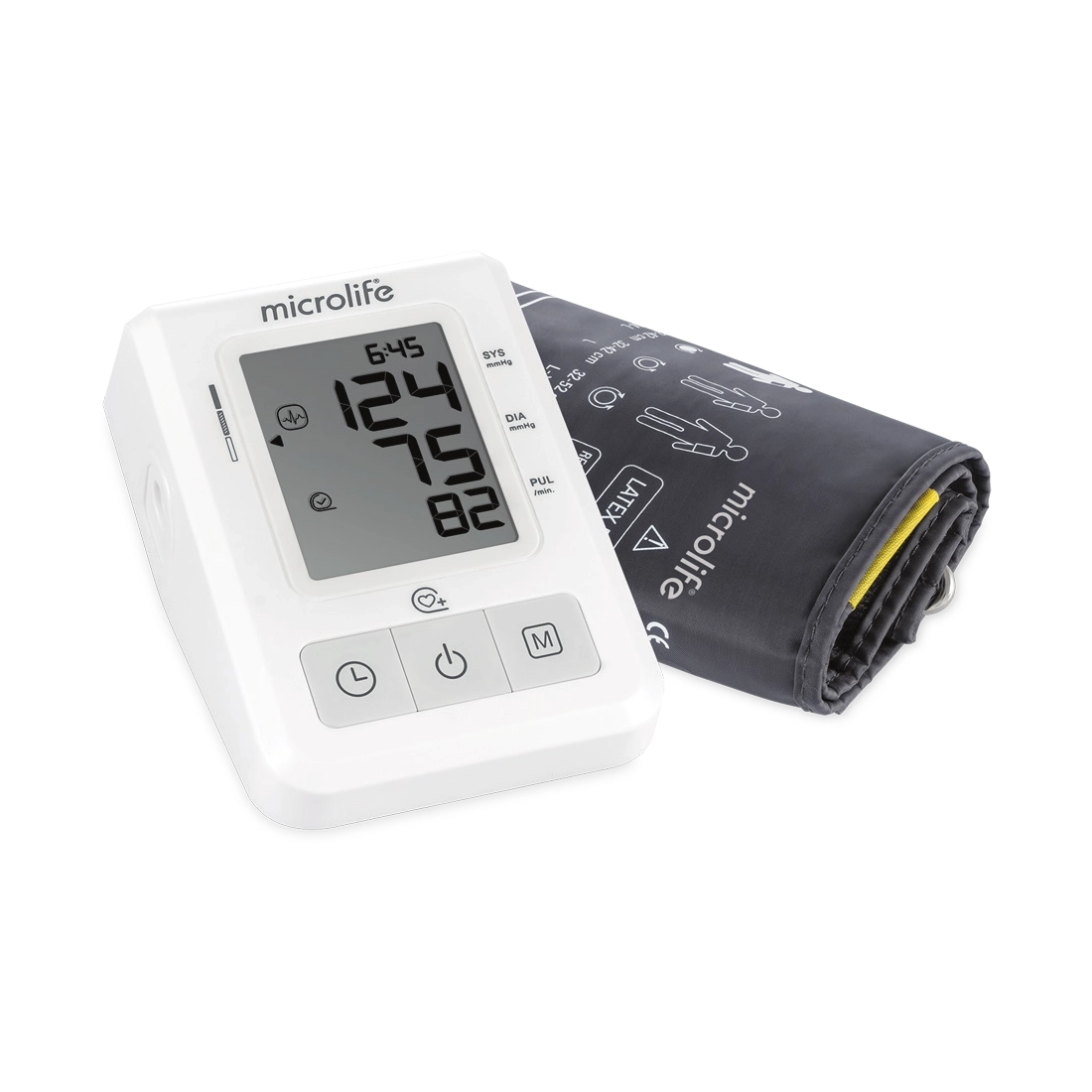 Microlife BP B2 Basic olkavarsiverenpainemittari M/L 22–42 cm mansetilla ja digitaalisella näytöllä