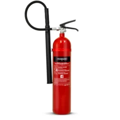 Housegard hiilidioksidisammutin 5 kg CO2 – 89B paloluokan sammutin sähköpaloihin ja palavien nesteiden sammuttamiseen