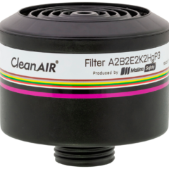 Yhdistelmäsuodatin CleanAIR Chemical ABEK2Hg P3