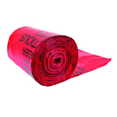 Biohazard / Biovaarallisen jätteen jätepussit / 100 kpl pakkaus