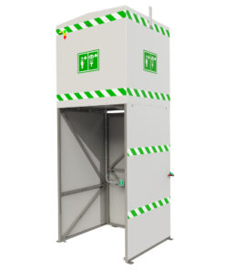 1500L Tankillinen suihku ruostumattomalla teräsrungolla