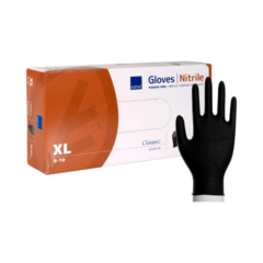 ABENA Classic nitriilikäsine musta 100kpl - XL