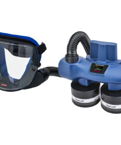 Puhallinsuojainpaketti CleanAIR Chemical 2F HD ABEK + UniMask Ready Pack Tehoakulla