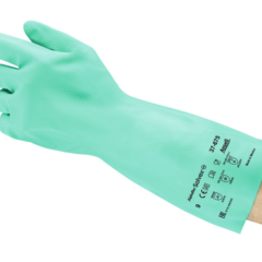 ANSELL ALPHATEC SOLVEX  -  nitriilisormikas: 37-675  paksuus  0,38 mm, pituus  330 mm