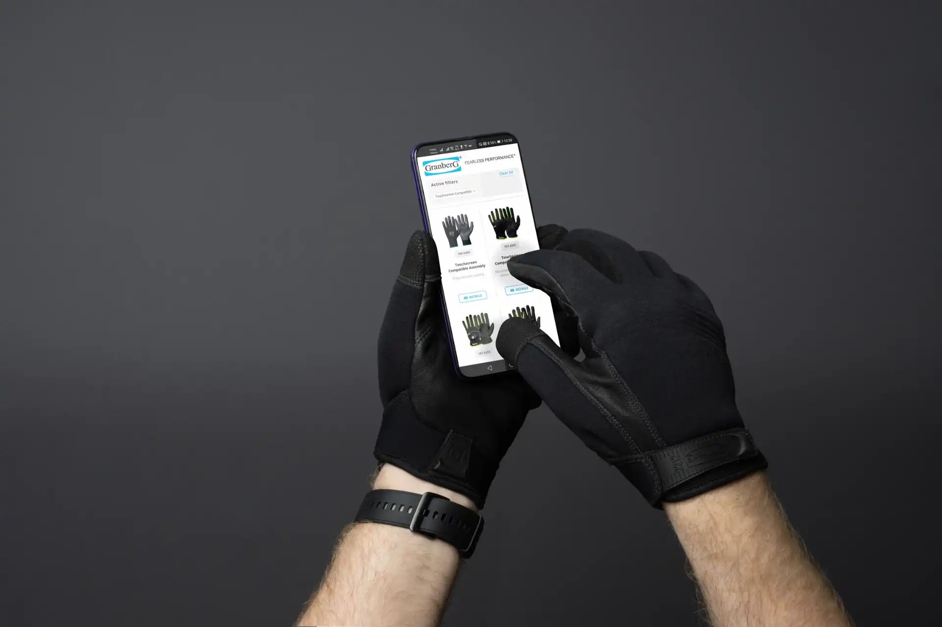 Granberg Taktiset neulanpistoilta suojaavat käsineet - Image 4