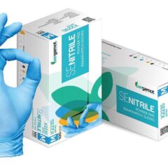 Bergamot nitriilikäsine sininen x2235 100 kpl /ras