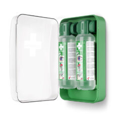 Cederroth Silmänhuuhtelukaappi, sis. 2x500 ml silmänhuuhtelupullot