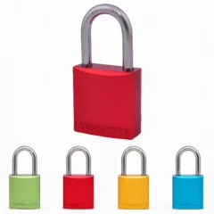Alumiininen Lockout Tagout turvalukko 30 mm sangalla