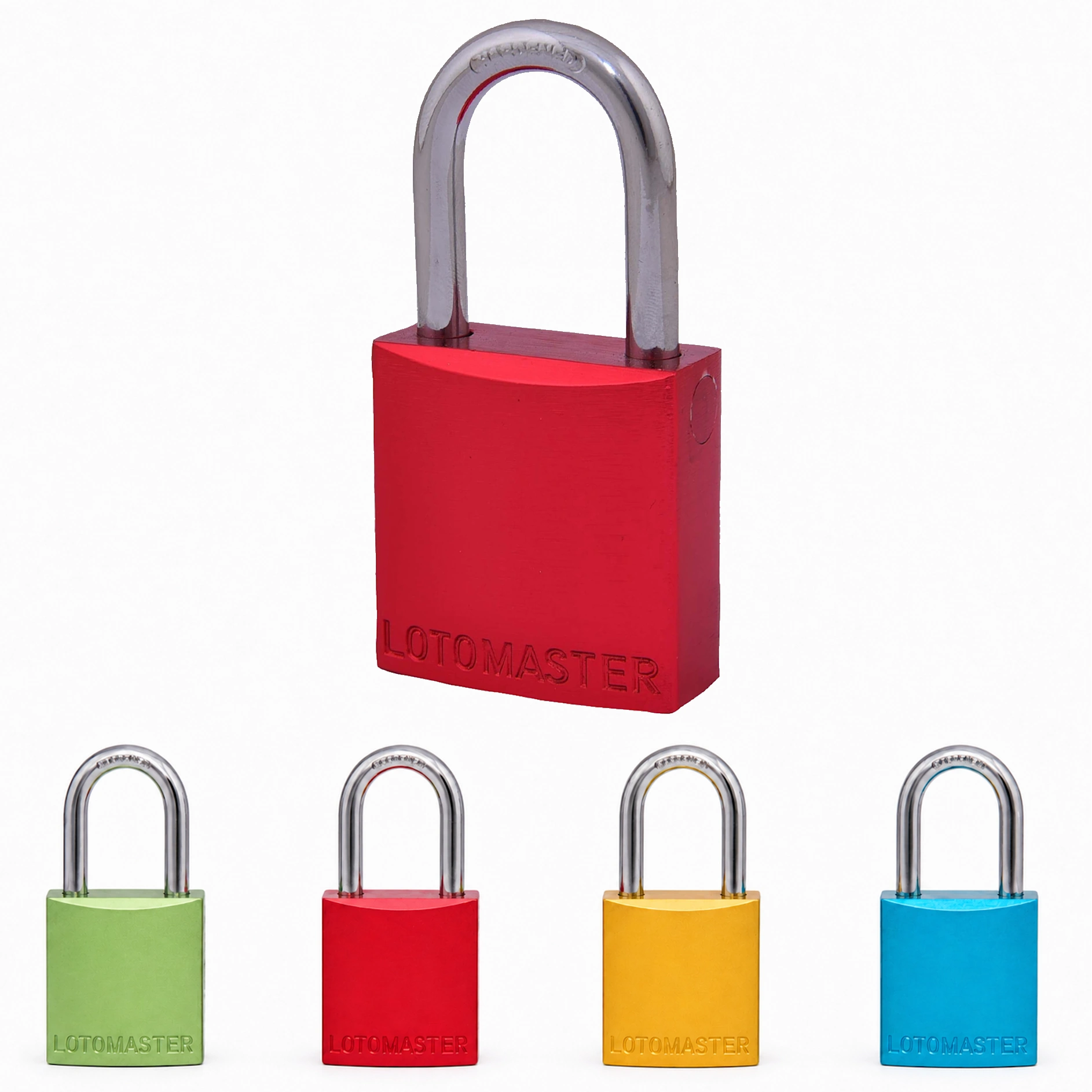 Alumiininen Lockout Tagout turvalukko 30 mm sangalla