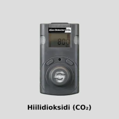 Senko iGas Kannettava hiilidioksidimittari CO₂ edestä kuvattuna