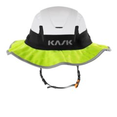Kask Sun Shield aurinkolieri HI VIZ kelt.fluor