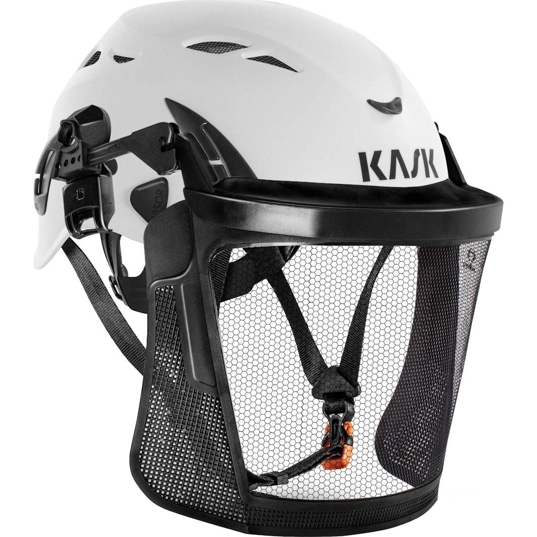 Metalliverkkovisiiri KASK Superplasma -kypärään