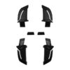 KASK Zenith X Lamp Clips otsavalokiinnikkeet musta