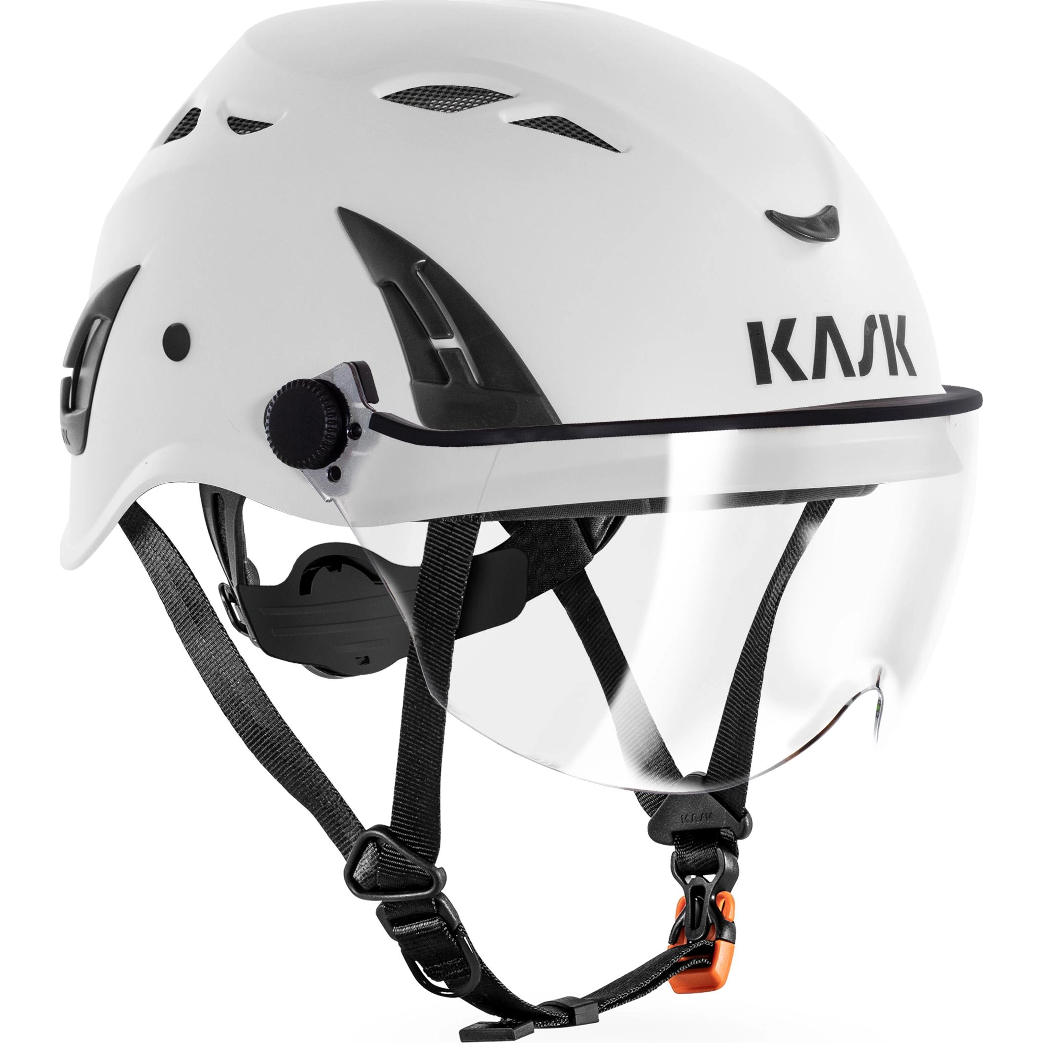 KASK V2 Plus Visor asennettuna Superplasma-kypärään