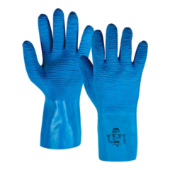 DPL Ruf-it lateksitalouskäsine 10,5/XL sininen kuumankestävä 1pr