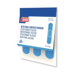 Graid muovilaastari sininen, 1 kpl=2x45 laastaria