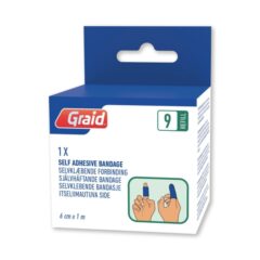 Graid soft laastari sininen 6cm x 1m