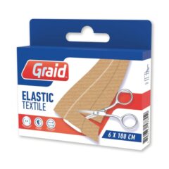 Graid kangaslaastari joustava 6cm x 1m