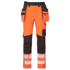 DX4 Hi-Vis Craft-housut irrotettavilla riipputaskuilla