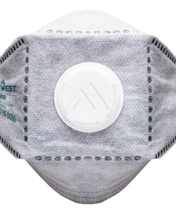 EAGLE FFP3 venttiilillä varustettu litteä ja taitettava hiili hengityssuojain (Pk10)