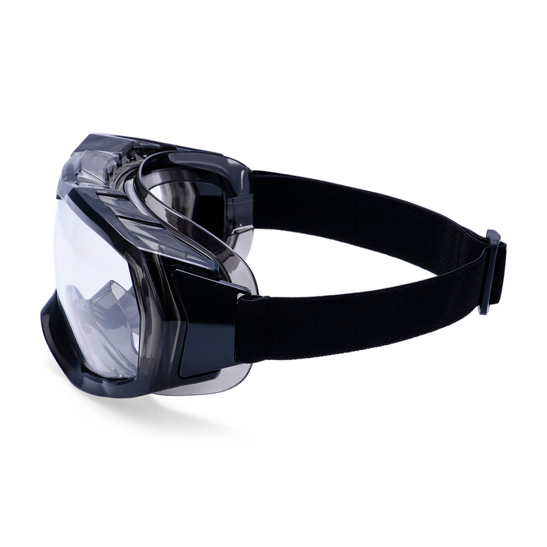 Ultra Safe Light tuuletetut goggle-suojalasit KN, kirkas - Image 2
