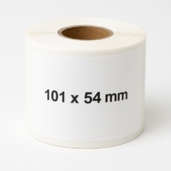 Dymo LW yhteensopiva 101 x 54mm tarvike lähetys / nimitarrarulla 10-PACK