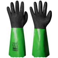 GRANBERG 8135 Vinyyli-/PVC-kemikaalinsuojakäsineet