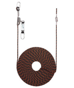 Turvaköysi 20m liukutarraimella ja nykäyksenvaimentimella