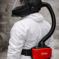 Moottoroitu puhallinsuojain Weltek Navitek Airkos Valmispakkaus