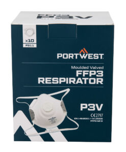 Muotoiltu FFP3 hengityssuojain venttiilillä 10 kpl/ras