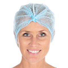 Hiussuoja jäljitettävä metallinauhalla 1000 kpl PKT(10 x 100kpl) Elintarvikehyväksytty