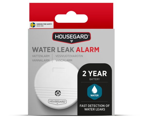 Housegard WA201S Vesivuotohälytin, 9 V - Image 2