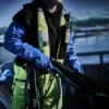 Pitkät GRANBERG 0660W nitriili-talvikäsineet märkiin ja kylmiin työolosuhteisiin