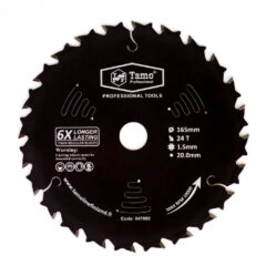 TAMO PYÖRÖSAHANTERÄ PURKU HEAVY DUTY 165X24TX20MM