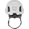 KASK Zenith X MAX valkoinen työkypärä takaa – Adaptive Fit 60–66 cm