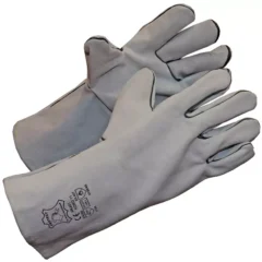 Hitsaajansormikas, haljas/haljas, saumasuojattu, koko 11 Laatikko 60 paria