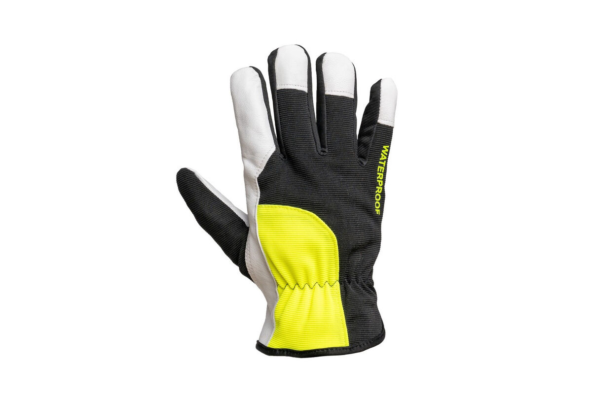 Pukinnahkainen vedenpitävä asentajankäsine kevytvuorella 6 pr / Nippu