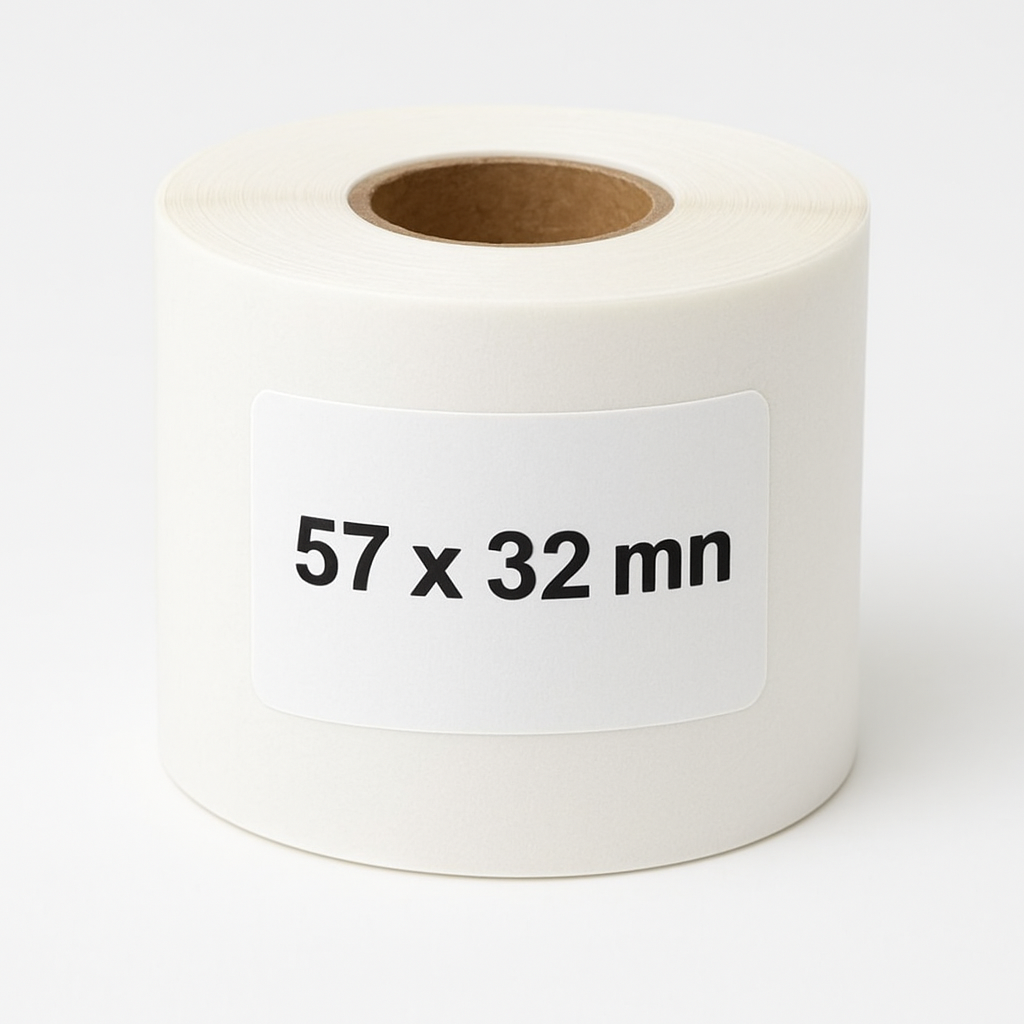 Dymo LW yhteensopiva yleistarra 57 x 32mm 10-pack - Image 2