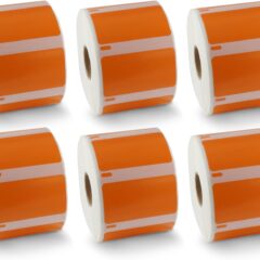 Dymo LW Yhteensopivat monikäyttöiset tarrat värillinen, 57 mm x 32 mm 6-pack