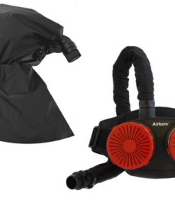 Moottoroitu puhallinsuojain Hupulla Softek AIRKEM Valmispakkaus