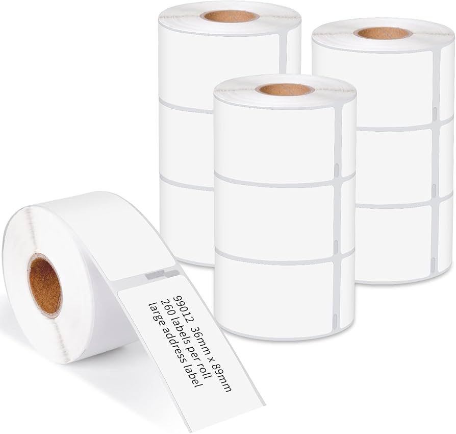 Dymo LW yhteensopiva yleistarra 36x 89mm 10-pack