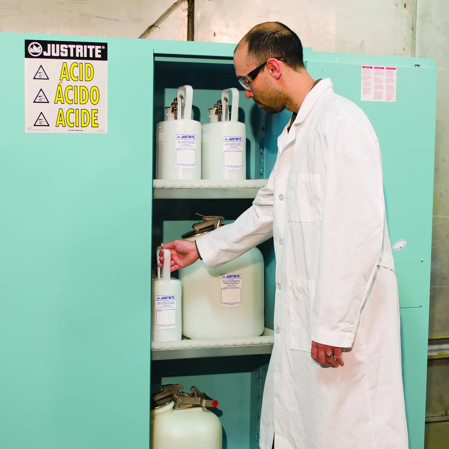 Sure-Grip® EX Classic -turvakaapit syövyttäville aineille