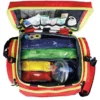 Punainen TEE-UU MUC-M Emergency Bag ja PRAXIS-lokerolaukut