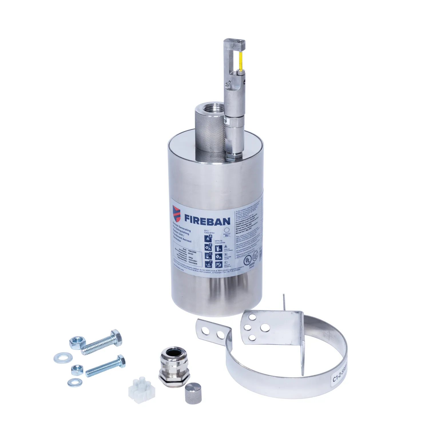 Automaattinen sammutuslaite FBN palonilmaisinjärjestelmällä ja aerosolilla - Image 2