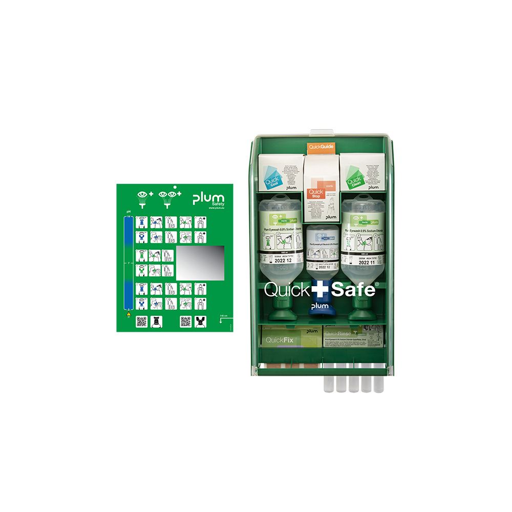 Plum QuickSafe Complete, Ensiapuasema Fosfaattipuskuroidulla silmähuuhteella