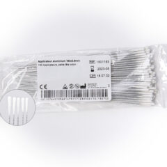 Näytteenottotikku vanupää alumiinivarrella 100 kpl/PKT