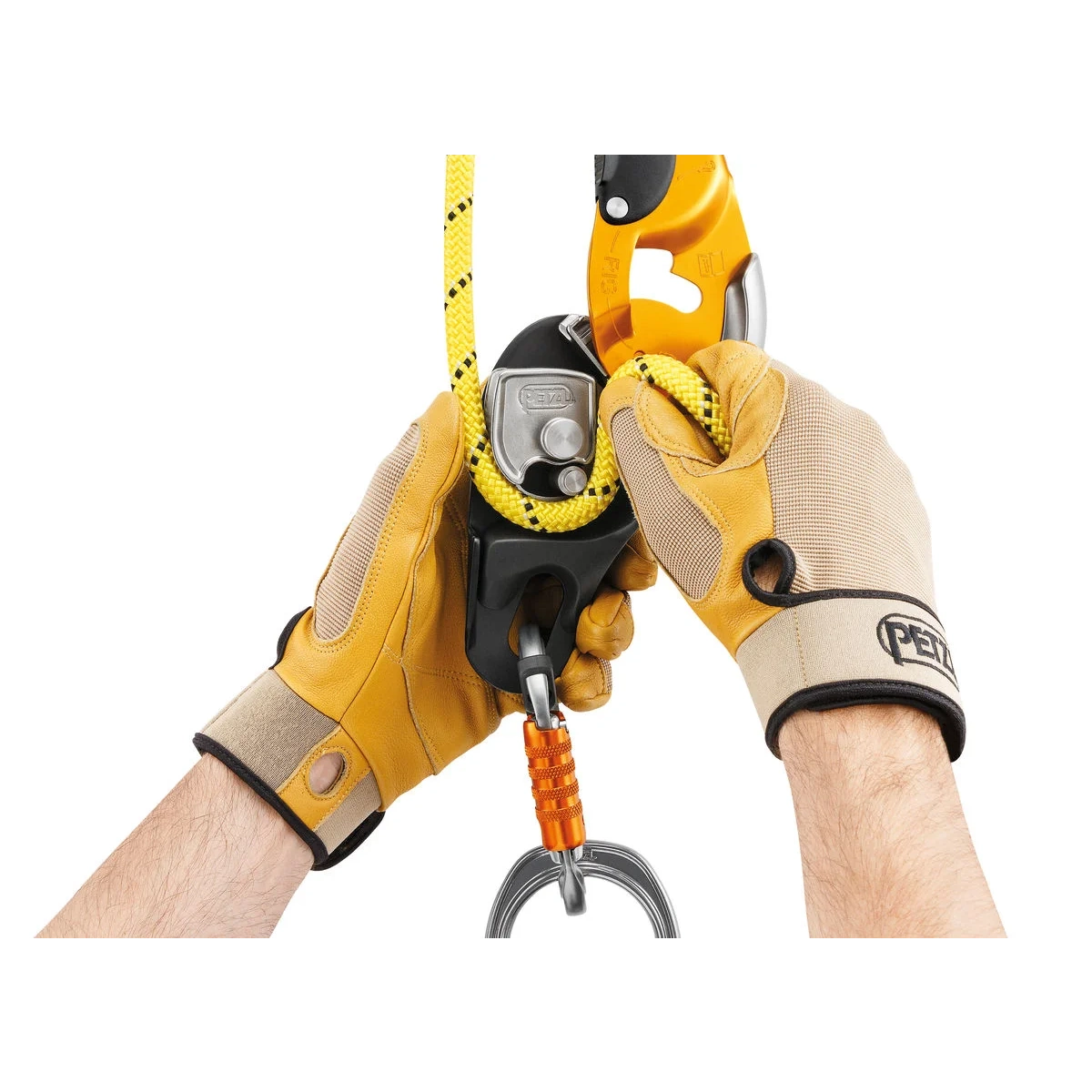 Petzl RIG itsejarruttava laskeutumislaite ammattilaisille
